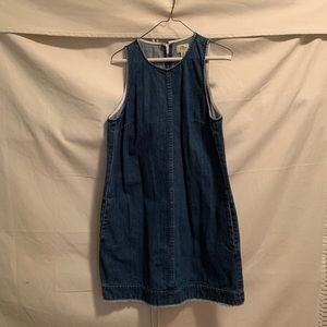 J.Crew denim shift dress
